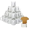 Ayn Al Madina White Sublimation Mugs 11 oz - Sublimation Cups Coated Cup Heat Press Printing Mugs with Free Smash Proof Box (36)
