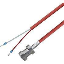 Sonde De Température PT1000 IOVEO - Pour Surface, Câble 5m PVC, Fixation Autocollante, Made In Germany