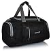 Suntop Alive Nylon, Polyester 40 Litres, 20 Inch Gym , Travel Duffel Bag (Jet Black) RS.899.00