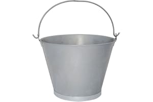 IMEX EL ZORRO Wolfpack 5060016 - Conico Secchiello zincato, con Anello, 25 x 19 cm, 6 l