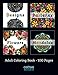 Produktbild Adult Coloring Book - 100 Pages - Designs, Patterns, Flowers & Mandalas: 49 of the most exquisite designs, patterns, flowers & mandalas for a relaxed and joyful coloring time