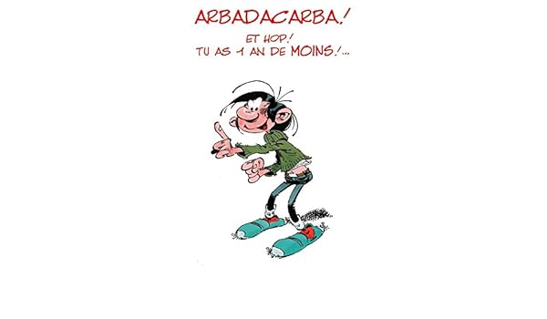 Gaston Lagaffe Glct 0116 Carte Danniversaire Avec Motif Cadeau Bisous Cœur Cartes Cuisine Et Maison Inzaboton Com