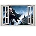 Produktbild Harry Potter Fenster Kinder Wandaufkleber Wandüber Wall Art Wand Tattoo Customise4UTM (harry potter window 10cm)