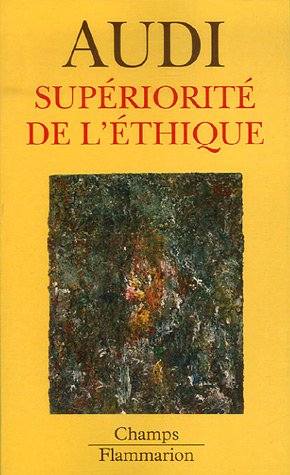 Book's Cover of Supériorité de l'éthique