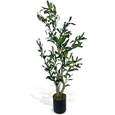 Nettenevime Yapay &Ccedil;i&ccedil;ek Zeytin Ağacı Doğal G&ouml;vdeli Galvaniz Siyah Saksıda 95cm Yapay Ağa&ccedil;
