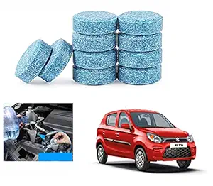 Asryd Car Wiper Detergent Effervescent Tablets Auto Windshield Cleaner Glass Tablets| Better Visibility | Safer Driving | Made in India | for Maruti Suzuki Alto 800v (10 Tablets)
