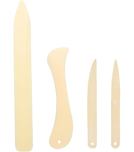 Tnfeeon Falzbein Aus Knochen – 15 Cm, Echtes Knochen-Werkzeug Zum Falten & Prägen Von Papier & Leder