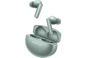 OnePlus Buds 4 Auriculares inalámbricos, 45 Horas de batería, cancelación de Ruido Inteligente, Controladores ANC duales de 55 dB, DAC dedicados y LHDC 5.0, Color Verde
