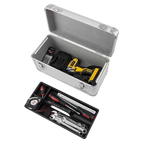 anndora Werkzeugkoffer 13 L Transportbox Werkzeugkasten Werkzeugbox - 5