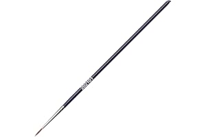 KREUL 202101 - Solo Goya Künstlerpinsel mit Besatz aus feinem, imitiertem Rotmarderhaar, ideal für feine Konturen, Pinsel für den gehobenen Anspruch, sehr gute Farbaufnahme, Rund, Größe 1