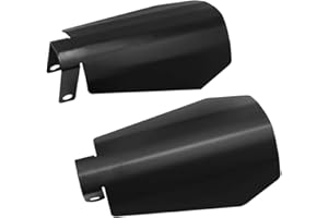 VKINMAN 1 Paire de Grands protège-Mains de Moto Coupe Cercueil pour Harley Davidson Touring Sportster Dyna 2007-2020