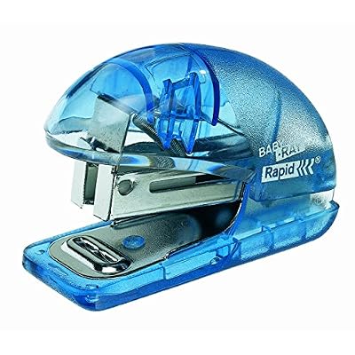 Rapid Fashion Baby Ray Agrafeuse en plastique Bleu transparent