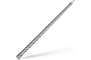 CSOOM Foret SDS Plus 25 x 800 mm, professionnel, idéal pour percer dans la pierre, le béton, la pierre naturelle, le mur de brique