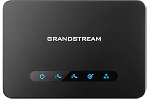 Grandstream HT-812 2FXS Gateway, Black