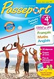 Passeport - Français- Maths- Anglais de la 4e à la 3e