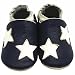 Mejale Soft Soles Leather First Walking Baby Shoes