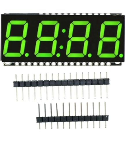 Display LED A 7 Segmenti Per Arduino Rosso Anodo Comune 4 Cifre - Foto 3