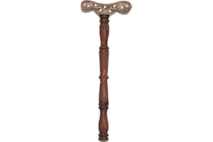 ANCIENTIMPEX Yoga Danda - Wooden Staff - for Beneficial in Breath Flow