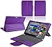 Price comparison product image Navitech Microsoft Surface Pro 3 Purple Faux Leather Case / Cover Fits With Type & Touch Cover