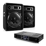 VIELZAHL AN ANSCHLÜSSEN: Das DJ-Set bietet unter anderem einen Speakon-Eingang, Speakon-Ausgang, 2 x 6,3mm-Klinke-Eingang und einen vergoldeten Stereo-Schraubklemmen-Eingang.