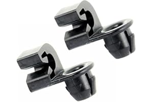 AUTOCRAFT Lot de 2 clips agrafes pour maintien de la barre de capot, support de fixation compatible pour Citroën Berlingo III C3 C4 Picasso et Peugeot 3008 5008 et Partner III 792833