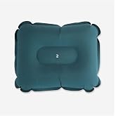 Decathlon Quechua Şişme Kamp Yastığı Air Basic Koyu Petrol Mavisi 27 x 37 x 10 cm