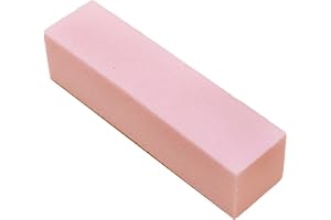 Nail Buffer Block Fine Grit - Reusable High Density Manicure Tool | Nails Buffing Block | High Density Smoothing Manicure Tool