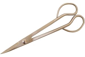 GENKI-BONSAI Bonsai Schere lang Profi Qualität 18 cm feine Edelstahlschneide Bonsaizubehör