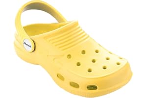 3Kamido Croco Kids schöne Clogs Kinder Gartenschuhe Badelatschen Sandkasten Camping Jungen und Mädchen