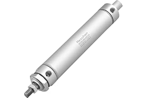 Heschen Cilindro neumático delgado de aire MAL 40-150 PT1/4 puerto 40mm orificio 150mm carrera doble acción