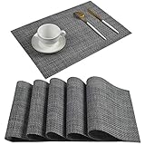 Decoración perfecta: estos individuales antideslizantes son una excelente pieza de decoración para su hogar, comedor, cocina, hotel u oficina comercial.