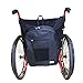 Produktbild XYLUCKY Medical Rollstuhl Doppel offener Reißverschluss Tragetasche / Oxford Tuch Rollstuhl Economy Bag 43 x 33 x 18 cm - SCHWARZ