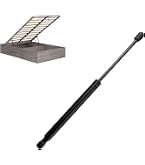 Vepagoo 2X Molla A Gas 600MM 200N/20KG, Ammortizzatore A Gas Per Cassette Da Letto, Porte, Portelli Da Pavimento, Finestre A Capannone E Altri Carichi Pesanti, Occhiello 8mm (Connettore M6