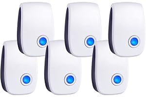 2026 Uppgraderad ultraljud skadedjursbekämpning, inomhus mus avstötande för råtta, möss, gnagare, kackerlacka, insekter, elektronisk myggplugg i skadedjursbekämpning 6 paket