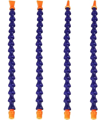 Tubo Flessibile Di Raffreddamento - 1/2'' Con Ugello Piatto | Plastica Regolabile | Per Macchine CNC - Foto 8