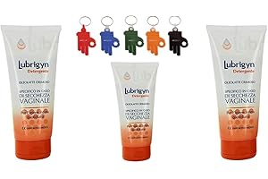 LUBRIGYN DETERGENTE INTIMO 100 ML - (3 CONFEZIONI -TRIPACK) CON OMAGGIO PORTACHIAVI LUMACARE COSMETICS