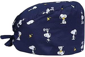 HARPILY 233 Harpily Berretto Chirurgico Donna Cappuccio Chirurgico con Fascia Regolabile per Fodera Medico Cuffietta Cuffia Infermiera Bandana Infermiere Berretto per Uomo e Donna