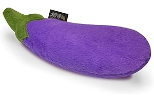 P.L.A.Y. PY7024ASF Farm Fresh Toys Peluche Giocattolo per Cani e Gatti Eggplant/Melanzana