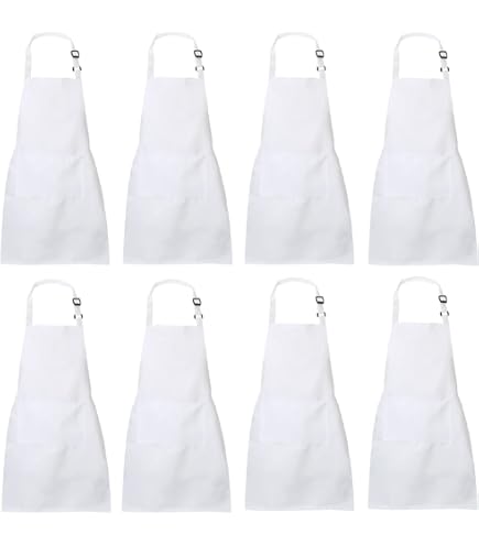 Tablier Avec Sac Tablier De Cuisine Réglable Tablier De Cuisine Bib Tablier Grill Cuisson Dames Tablier Pour Femmes Travail De Cuisine Taches Menageres