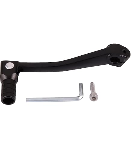 Levier De Vitesse Chromé Extensible Pour Moto Touring - Billet Talon, Aluminium Facile à Installer