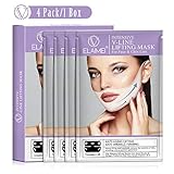 HYPOALLERGENE ZUSAMMENSETZUNG Ermöglicht es Männern und Frauen, unsere V-Gesichtsmaske anzuwenden, auch bei Menschen mit empfindlicher Haut. Hydrogel erfrischt und befeuchtet sofort die Haut Ihrer Kinnlinie.