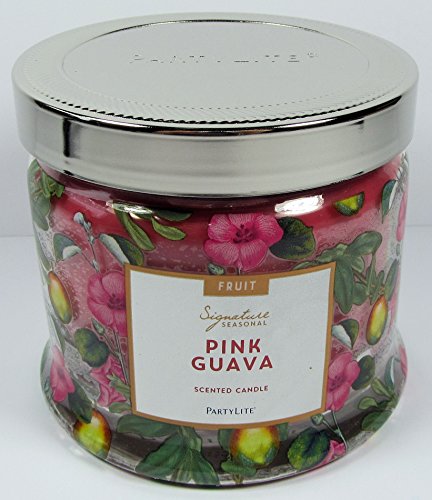 PartyLite 3-Docht Duftwachsglas „Pink Guave“ aus der Reihe „Fruchtig“ / Signaturduft - 2