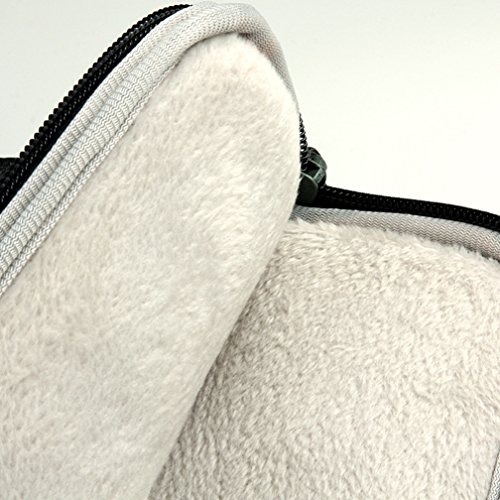 GADIEMENSS Waterproof Laptop Shoulder Briefcase Bag Portable Computer case handbag For Apple Macbook Air Pro and other Notebook - 4