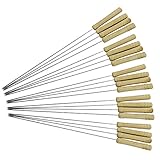 BASCIS: 20x pinchos // Dimensiones: 38.5cm // Material: acero inoxidable, madera