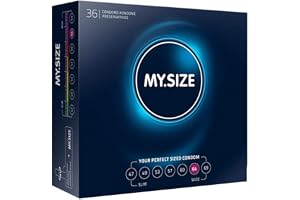 My Size Kondome Größe 6, 64mm, Großpackung (36 Stück)