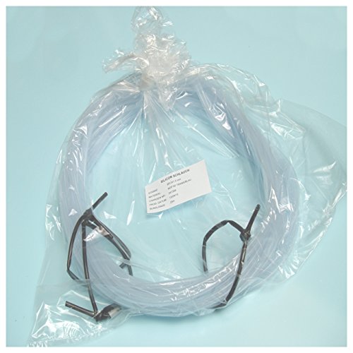 Milchschlauch Schlauch 3mm / 6mm , 2 Meter lang, für Vollautomaten von Jura , DeLonghi , Seaco , Nivona , Krups , AEG , CAFE BONITAS und Andere 3mm innen 6mm aussen. 2 Meter lang, von Holzhäuser. - 5