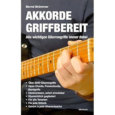 Akkorde griffbereit: Alle wichtigen Gitarrengriffe immer dabei