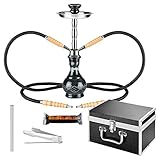 Diese Wasserpfeife wird in einem praktischem Aluminumkoffer geliefert.