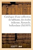 Image de Catalogue d'une collection de tableaux des écoles italienne, flamande, hollandaise