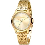 Esprit Damenuhr Joy Gold MB- 5 Bar Analog Edelstahl vergoldet Gold ES-1L028M0075